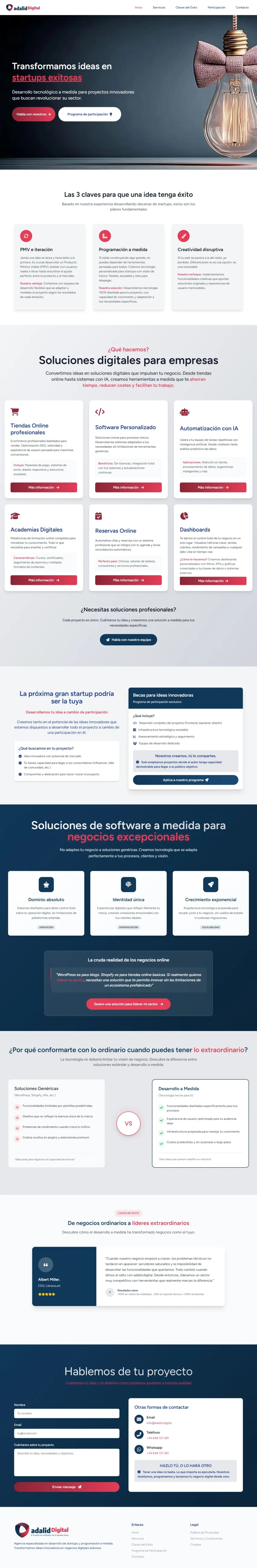Captura de imagen de proyecto Web Mockup Pro