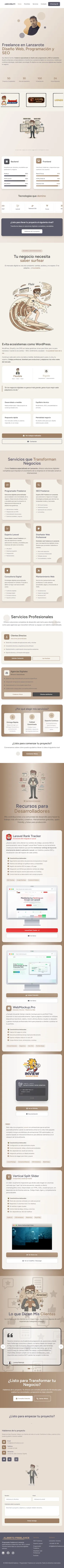 Captura de imagen de proyecto Web Mockup Pro en version movil
