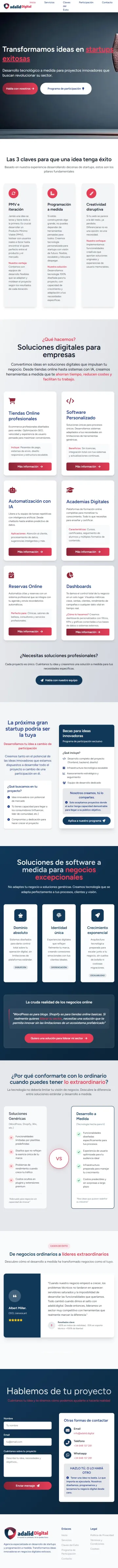 Captura de imagen de proyecto Web Mockup Pro en version movil